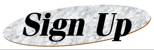 signing up